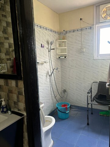 Bathroom in 3 BHK Apartment at Sector 21c – for Rent