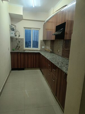 Kitchen in 3 BHK Apartment at Amrapali Crystal Homes, Sector 76 – for Rent