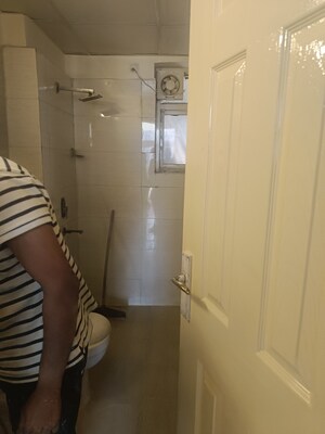 Staircase in 3 BHK Apartment at Gardenia Golf City, Sector 75 – for Rent