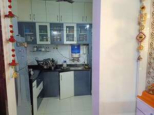 Kitchen in 2 BHK Apartment at Vision Indradhanu, Moshi – for Rent