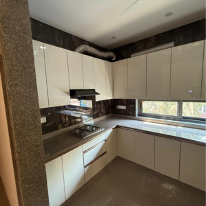 Kitchen in 3 BHK Builder Floor at Malviya Nagar – for Rent