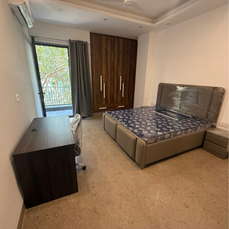 Bedroom, malviya nagar 3 Bedroom 1800 Sq.Ft. Builder Floor In Malviya Nagar Delhi 9220018