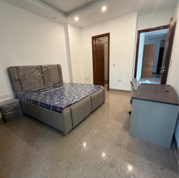 Bedroom in 3 BHK Builder Floor at Malviya Nagar – for Rent