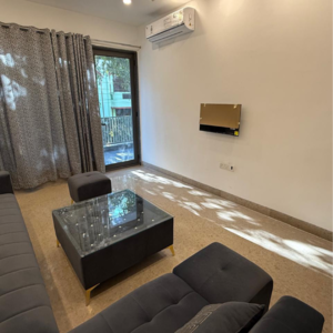 Living Room in 3 BHK Builder Floor at Malviya Nagar – for Rent