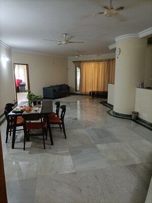 Living Room in 3 BHK Apartment at Prestige El Palacio, Vasanth Nagar – for Rent