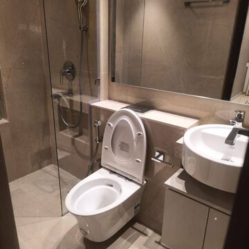 Bathroom in 1.5 BHK Apartment at Runwal Bliss Wing D, Kanjurmarg East – for Rent