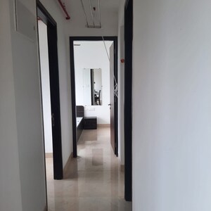 Building Lobby in 1 BHK Apartment at Kings Heights, Nahur – for Rent