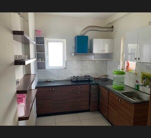 Kitchen in 3 BHK Apartment at Aparna Sarovar Grande, Nallagandla – for Sale