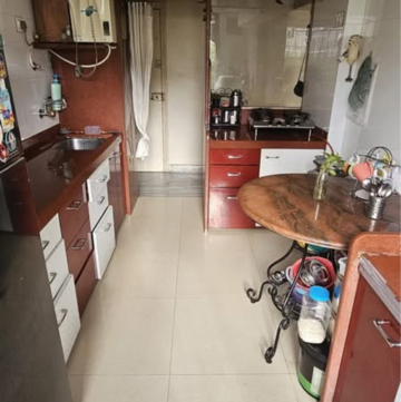 Kitchen in 2 BHK Apartment at GHP Neptune Suncity, Tirandaz – for Rent