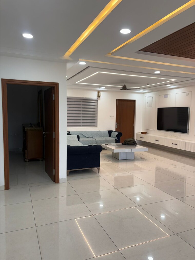 Living Room, aparna-sarovar-zenith 4 Bedroom 2780 Sq.Ft. Apartment In Nallagandla Hyderabad 9220060