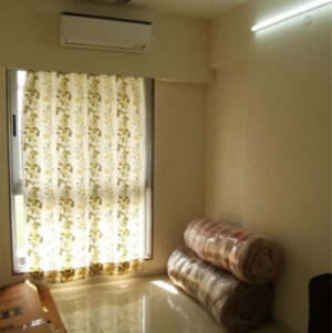 Living Room in 2 BHK Apartment at Kanakia Spaces Zen World Phase 2, Datar Colony – for Rent