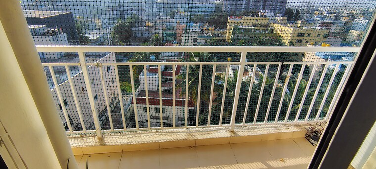 Balcony, keerthi-surya-shakthi-towers 3 Bedroom 1650 Sq.Ft. Apartment In Hoodi Bangalore 9220066