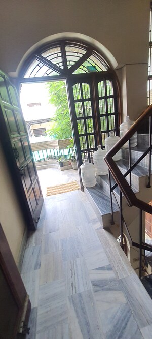 Staircase in 2 BHK Independent House at Sector 7 – for Rent