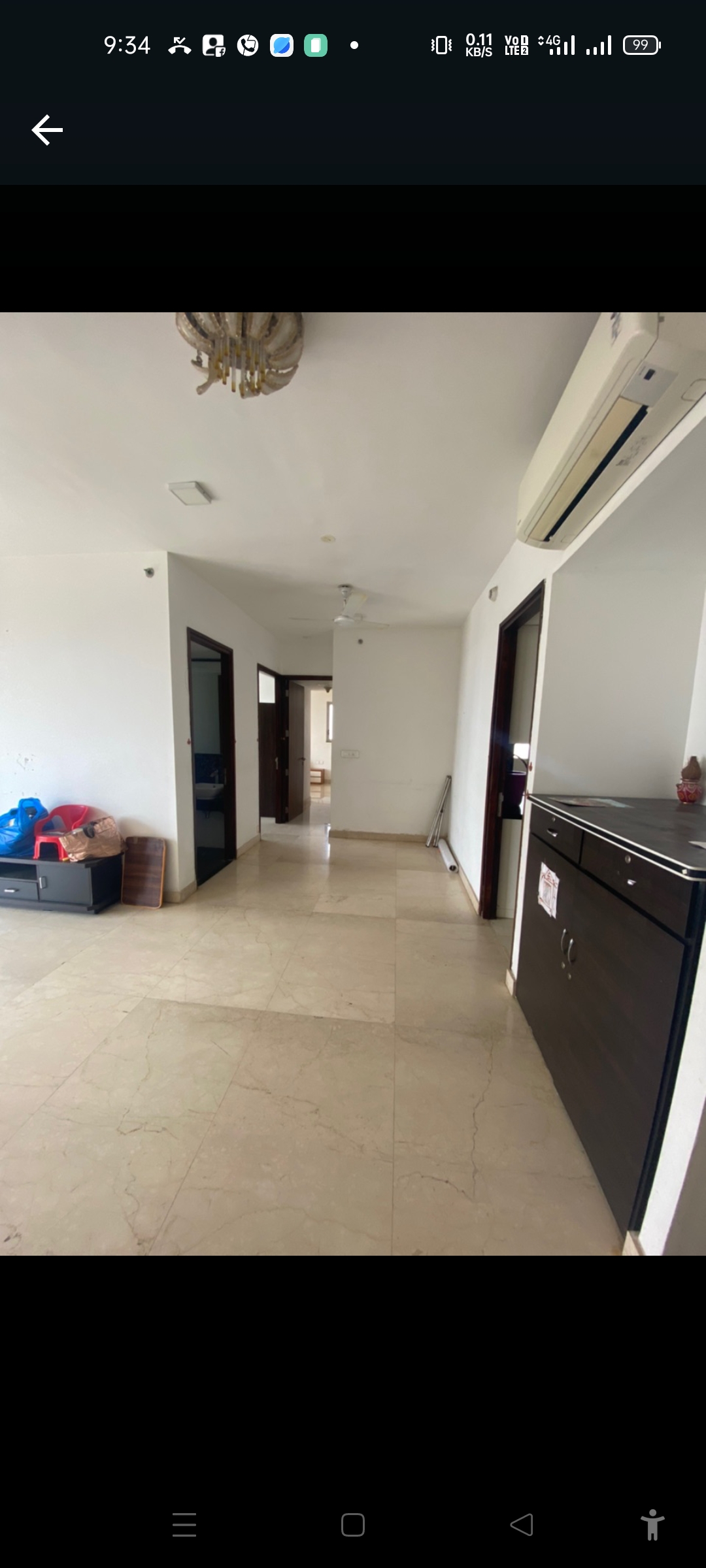 3 BHK Apartment For Rent in Chaitanya Tower