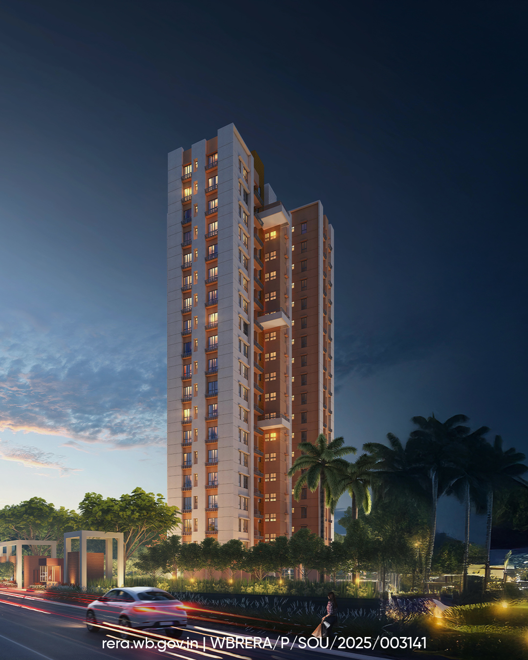 3 BHK + Pooja Room,Study Room Apartment For Sale in Kamalgazi