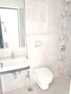 Bathroom in 1 BHK Apartment at Shiv Shakti Tower 28, Malad East – for Rent