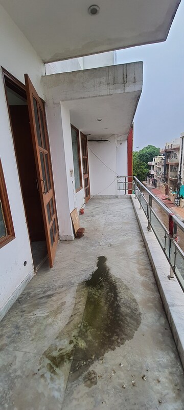 Balcony in 3.5 BHK Independent House at Sector 7 – for Rent