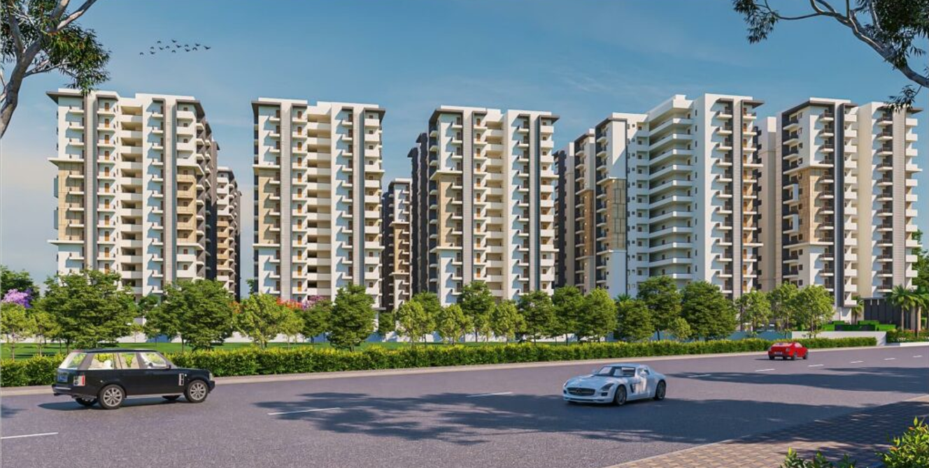 2 BHK + Pooja Room 1285 Sq.Ft. Apartment in Hallmark Pinnacle