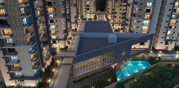 Swimming Pool in 2 BHK Apartment at Hallmark Pinnacle, Kollur – for Sale