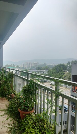 Balcony in 2 BHK Apartment at Earthcon Mega County, Kirsali Gaon – for Rent