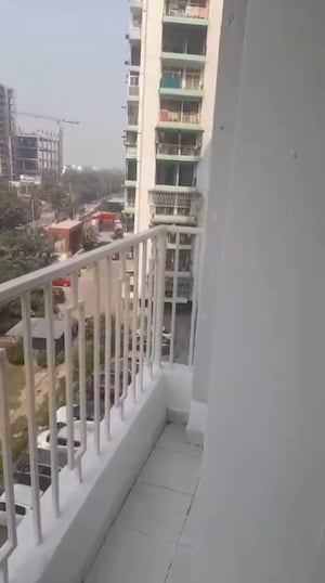 Balcony in 3 BHK Apartment at Proview Officer City, Raj Nagar Extension – for Rent