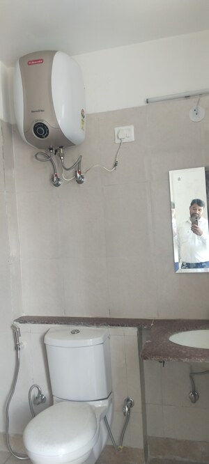 Bathroom in 3 BHK Builder Floor at Nirvana Courtyard, Sector 50 – for Rent