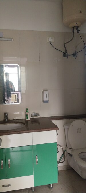 Kitchen in 3 BHK Builder Floor at Unitech Rodeo Drive, South City 2 – for Rent