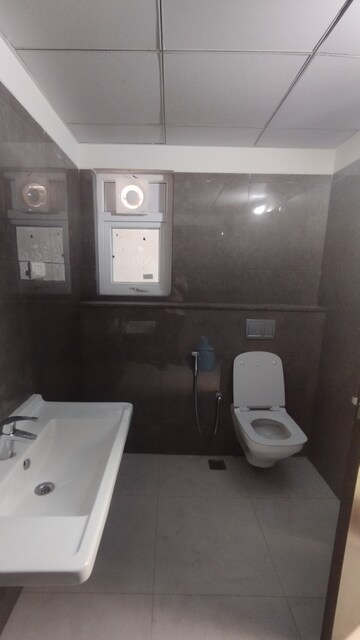 Bathroom in 3 BHK Apartment at Rajapushpa Provincia, Narsingi – for Rent