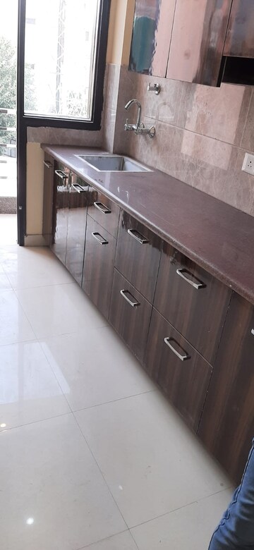 Kitchen in 1 RK Independent House at Sector 14 – for Rent