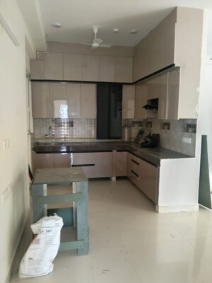 Kitchen in 3 BHK Apartment at Irish Pearls, Tech Zone 4 Greater Noida – for Rent