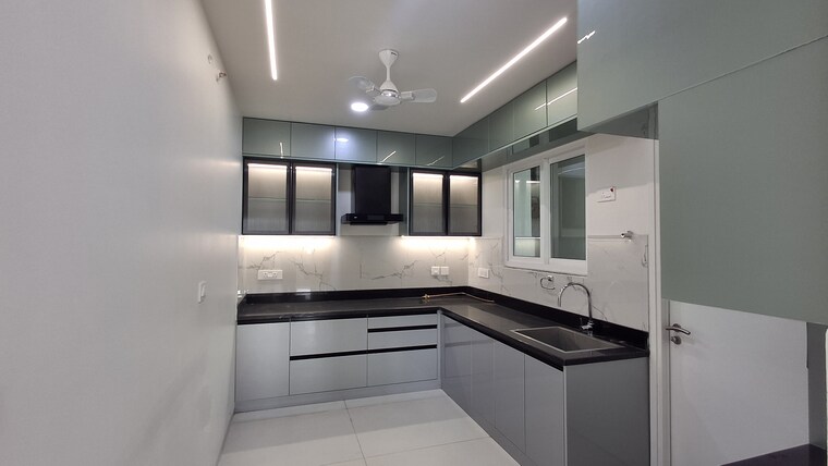 Kitchen, jayabheri-the-nirvana 3 Bedroom 2225 Sq.Ft. Apartment In Gopanpally Hyderabad 9220215