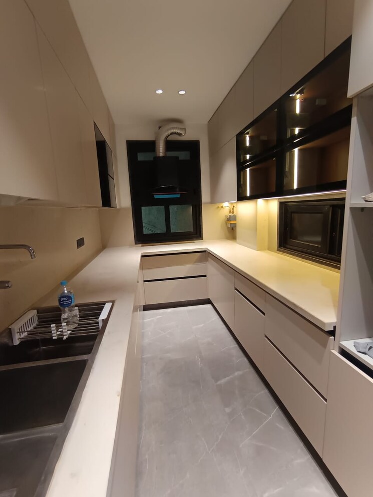 Kitchen, madhur-apartment 2 Bedroom 1000 Sq.Ft. Apartment In Paschim Vihar Delhi 9220220