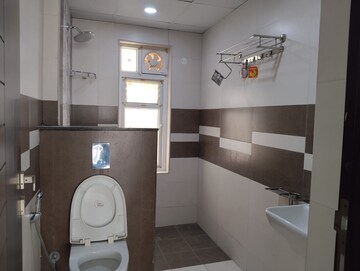 Bathroom in 3 BHK Apartment at Vajras Jasmine County, Puppalaguda – for Rent