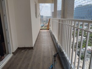 Balcony in 3 BHK Apartment at Vajras Jasmine County, Puppalaguda – for Rent