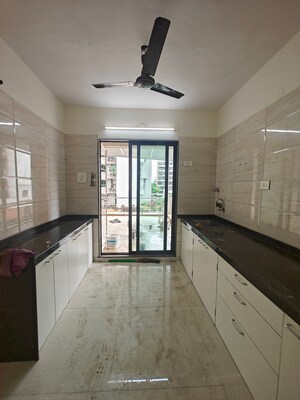 Kitchen in 3 BHK Apartment at Mahaavir Darpan, Nerul – for Rent