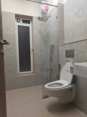 Bathroom in 2 BHK Apartment at L & T Seawoods Residences Phase 1 Part A, Seawoods – for Rent