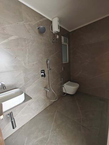 Bathroom in 3.5 BHK Apartment at Moreshwar 19 East, Nerul – for Rent