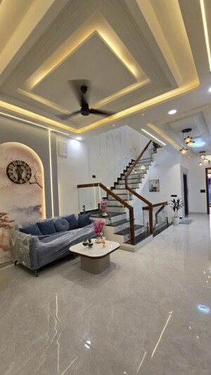 Living Room in 4 BHK Villa at Mansarovar – for Sale