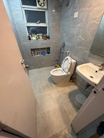 Bathroom in 2 BHK Apartment at Ansal Valley View Estate, Gwal Pahari – for Rent