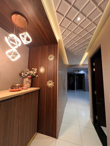 Building Lobby in 3 BHK Apartment at Pashmina Waterfront, Old Madras Road – for Rent