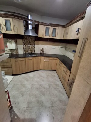 Kitchen in 3.5 BHK Builder Floor at Hauz Khas Enclave – for Rent