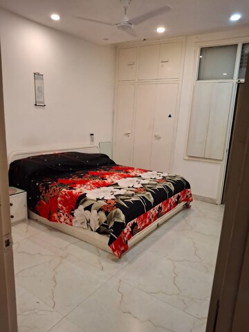 Bedroom in 3.5 BHK Builder Floor at Hauz Khas Enclave – for Rent