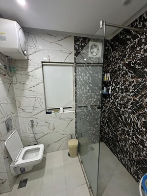 Bathroom in 3.5 BHK Builder Floor at Hauz Khas Enclave – for Rent