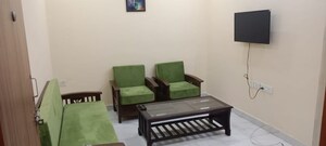 Living Room in 3 BHK Builder Floor at Vipul World Floors, Sector 48 – for Rent