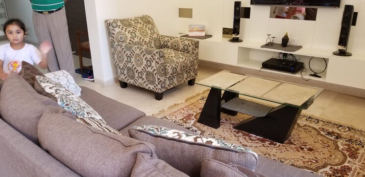 Living Room, ganga-platino 3 Bedroom 1820 Sq.Ft. Apartment In Kharadi Pune 9220389