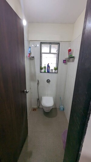 Bathroom in 1 BHK Apartment at Zinnia Elegans, Wakad – for Rent