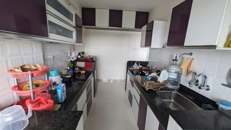 Kitchen, zinnia-elegans 1 Bedroom 628 Sq.Ft. Apartment In Wakad Pune 9220416