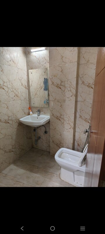 Bathroom in 2 BHK Builder Floor at Saket – for Rent