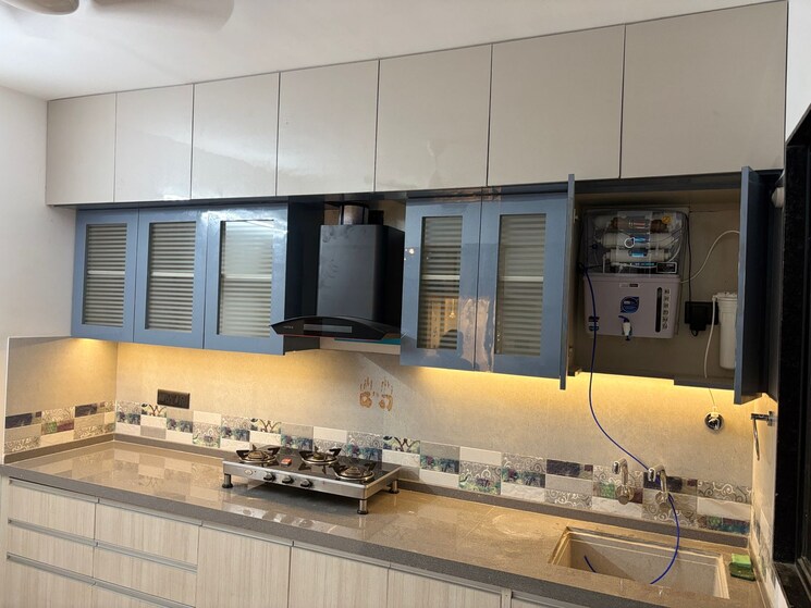 Kitchen, unique-youtopia 2 Bedroom 765 Sq.Ft. Apartment In Kharadi Pune 9220429