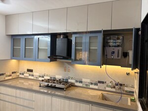 Kitchen in 2 BHK Apartment at Unique Youtopia, Kharadi – for Rent